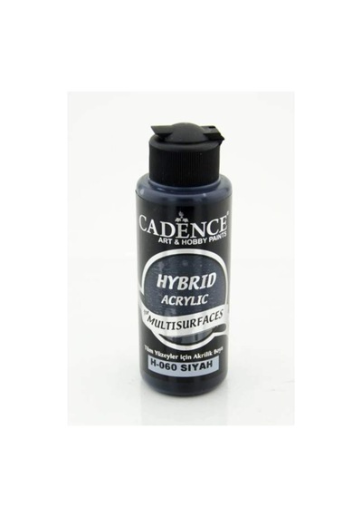 Cadence Siyah Multisurface Boya 120 Ml, Standart