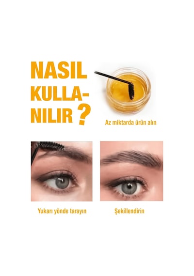 Kaş Sabitleyici Wax Macadamia Yağı & E Vitaminli