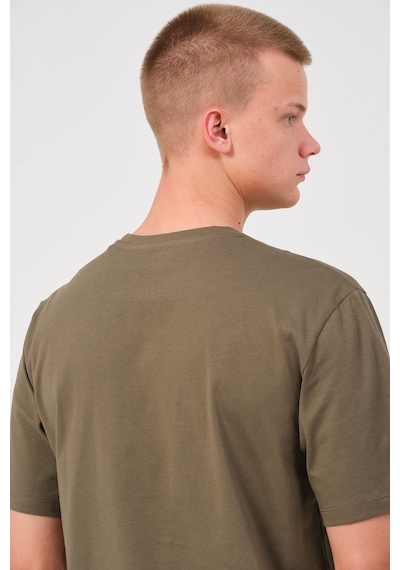 Rich Erkek 3 Lü Paket %100 Pamuk Oversize Tişört Basic Bisiklet Yaka Kısa Kollu T-shirt Gri