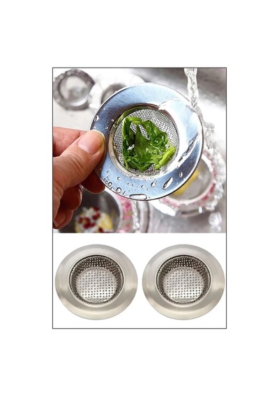 Paslanmaz Çelik Lavabo Süzgeci Metal