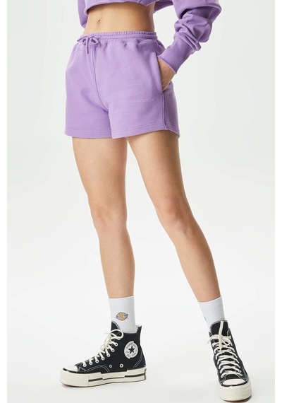 Stba Soon To Be Announced Essentials Women's Short Kadın Pamuk Şort Mor