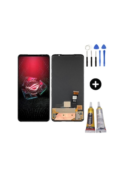Asus Rog Phone 6 Aı2201 Uyumlu Lcd Ekran Dokunmatik + Montaj Seti