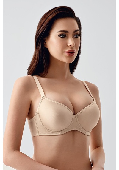 New Bra Kadın B Kap Desteksiz Sütyen Ten 7900 Ten