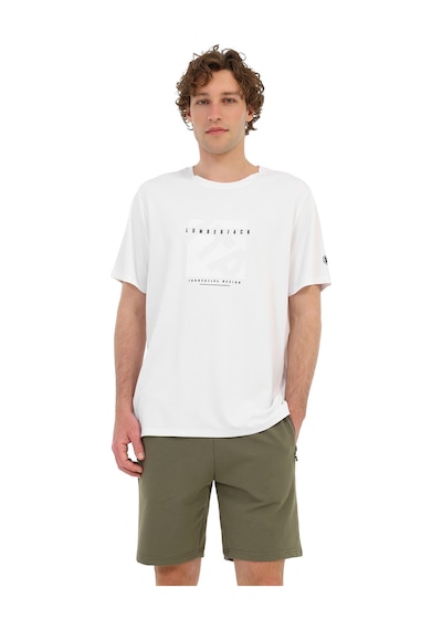 Lumberjack Ml 11crısfw25elg-1 5pr Kırık Beyaz Erkek Kısa Kol T-shirt 000000000102024797
