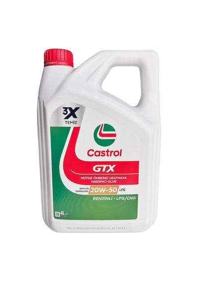 Castrol Gtx 20W-50 Benzinli-Lpg Motor Yağı 4 L