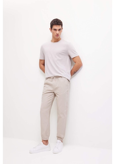 DeFacto Jogger Duble Paça Yazlık Kumaş Pantolon Y2651AZ25SPBG106