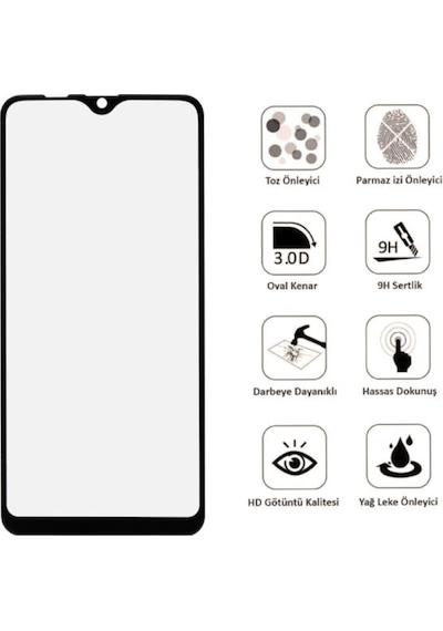 Samsung Uyumlu A50 Mat Seramik Nano Ekran Koruyucu (453243303)