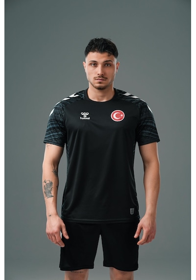 Hummel Milli Takım Line Antrenman Tişört Siyah