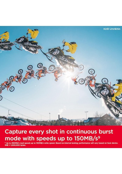 Sandisk 64gb Extreme Pro Sdxc Uhs-ıi Hafıza Kartı - C10, U3, V60,