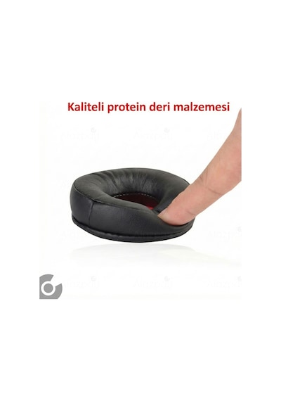 Jabra Move Kulaklık Pedi Uyumlu Yumuşak Kulaklık Sünger Yastığı Pedi Siyah