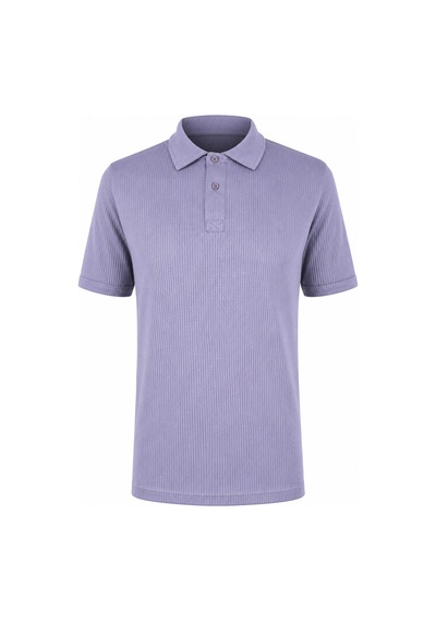 Trender Basic Açık Gri Erkek Polo Yaka T-shirt 2281-1