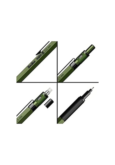 Scrikss Matri-x Versatil 0.5 Mm Haki Şeffaf Ambalaj