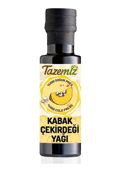 Tazemiz Soğuk Sıkım Kabak Çekirdeği Yağı 100 ML