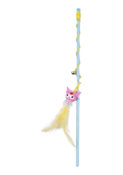 Kuromi Figürlü Kedi Oltası Mavi