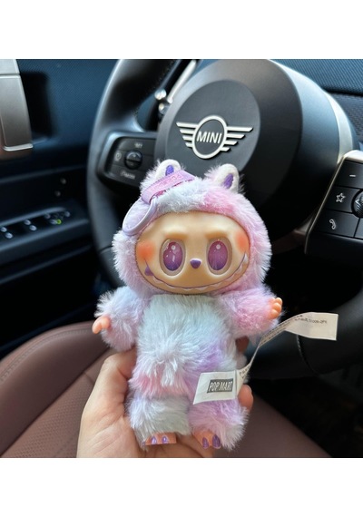 Pop Mart Labubu The Monsters Big İnto Luck Peluş Figür Mor