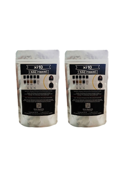 Xi10 Orta Kahve 100 Gr Saç Tozu Fiberi