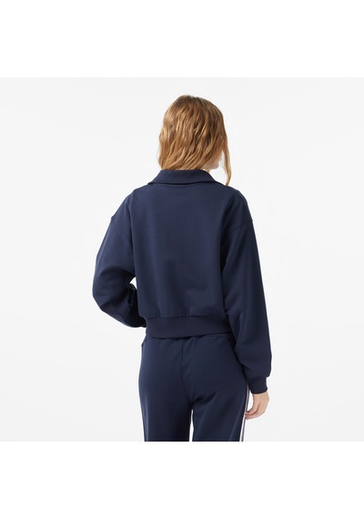 Anta Iconic Kadın Lacivert Yarım Fermuarlı Sweatshirt 862538711 Mavi