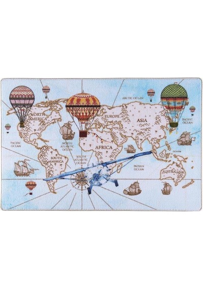 KITA DESENLİ EĞİTİCİ ÇOCUK HALISI  133X190 CM