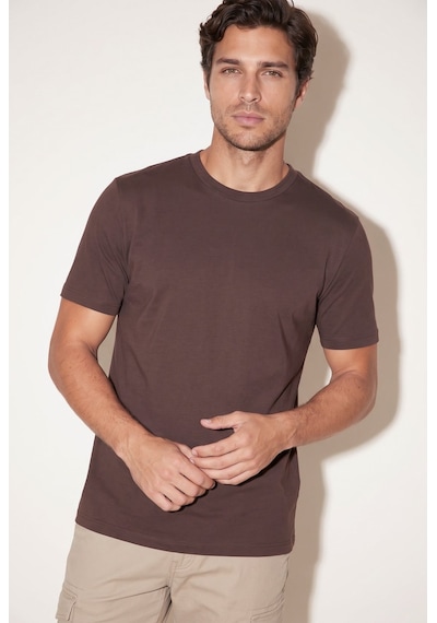 O Yaka 30/2 T-shirt Jsco Kahverengi
