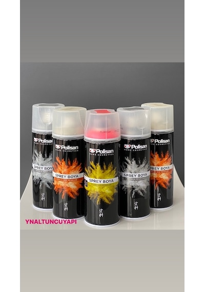 Polisan Metalik Sprey Boya 400 Ml