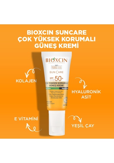 Bioxcin Sun Care Çok Yüksek Korumalı Yağlı Ciltler Için Güneş Kremi Spf 50+ Sku: Smg8690010421135 Açık Bej Bioxcin Sun Care Çok Yüksek Korumalı Yağlı Ciltler Için Güneş Kremi Spf 50+ Sku: Smg8690010421135 Açık Bej