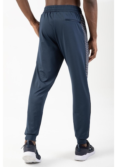 Maraton Sportswear Regular Erkek Ribana Paça Basic Navymelanj Eşofman Altı 21001-navymelanj Lacivert Melanj