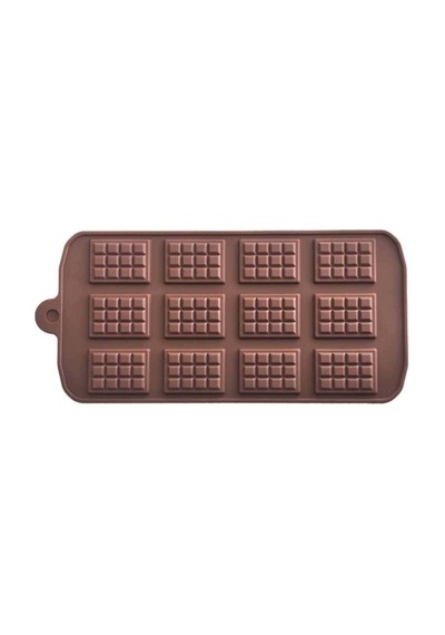Çikolata Kalıbı - Silikon - Mini Tablet Çok Renkli
