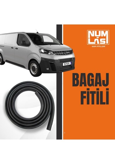 Opel Vivaro Panelvan 2020-2024 Bagaj Fitili-a Kalite-numlas-nm4555
