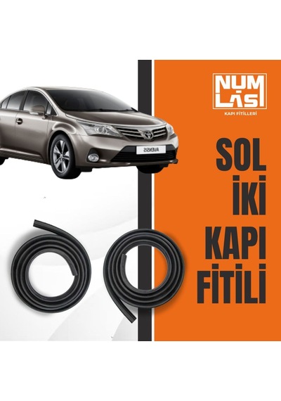 Toyota Avensis 2010-2014 Sol Ön Ve Arka Kapı Fitili-a Kalite-numlas-nm5630