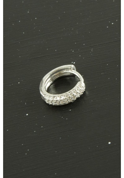 Zirkon Taşlı Lüks Çelik Kulak Burun Piercing 1 Adet Çok Renkli 39504987