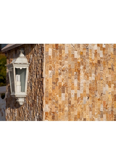 Delta Stone Collections Sarı Traverten Patlatma Taş 2,3 X 4,8 Cm