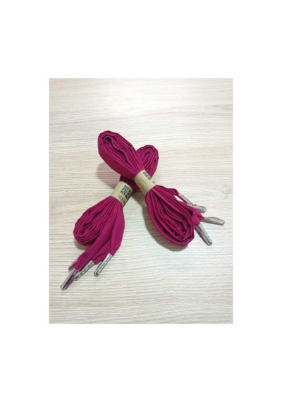 Bsgshop Bsg Design Bordo Düz Renk Kumaş Ayakkabı Bağcığı - 140 Cm El Yapımı Premium Metal Uçlu Bordo - 880797047 Bordo