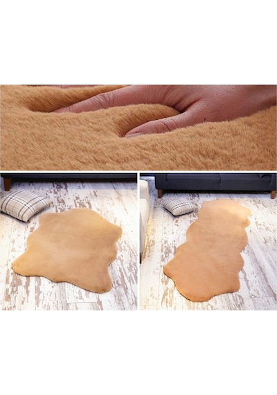 Tappeto Re x  Tavşanı Post Peluş Camel