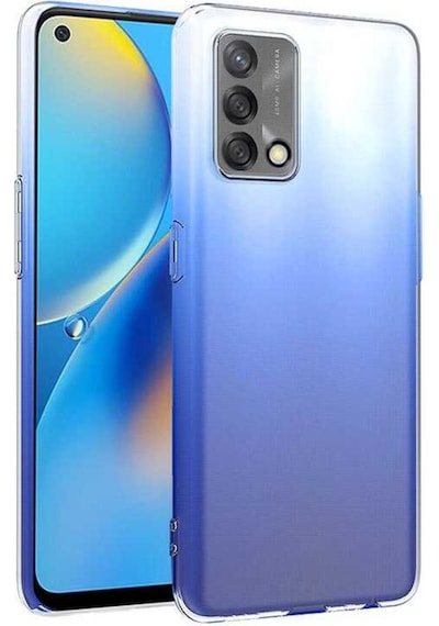 Oppo A74 4G Kılıf Zore Şeffaf Ince Ve Esnek Süper Silikon Kılıf Renksiz