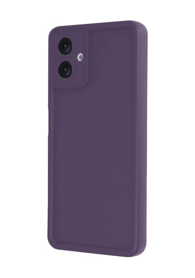 Samsung Galaxy Uyumlu, A06 Kılıf Viera Silikon - Mürdüm