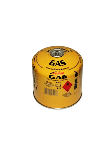 Evolite Butane Propane Vidalı 450 G Ocak Kartuşu Çok Renkli