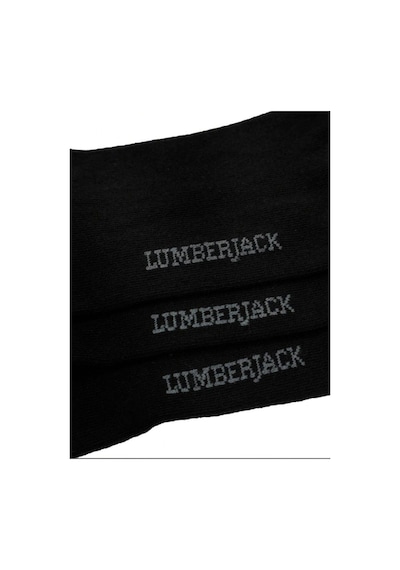 Lumberjack Wb Deborah 32ptk1 4pr Unisex 3 Lü Patik Çorap Siyah