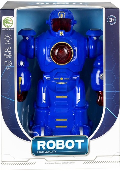 1102b Pilli Müzikli Işıklı Full Robot -tyc