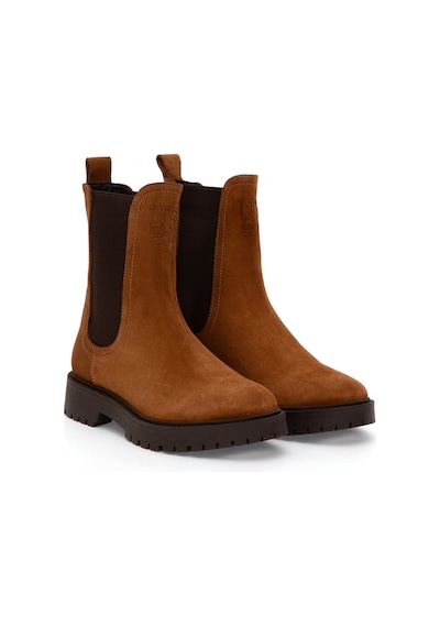 U.S. Polo Assn. Kadın Taba Süet Bot 50314451-VR099