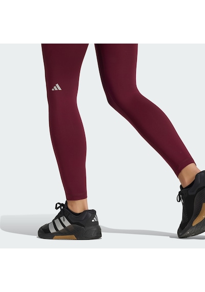 Adidas Hz0872 W 3ss X-over L Kadın Spor Tayt Bordo