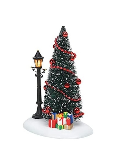 Department 56 Village Vinyet Işıklı Heykelcik, 18 Cm, Çok Renkli