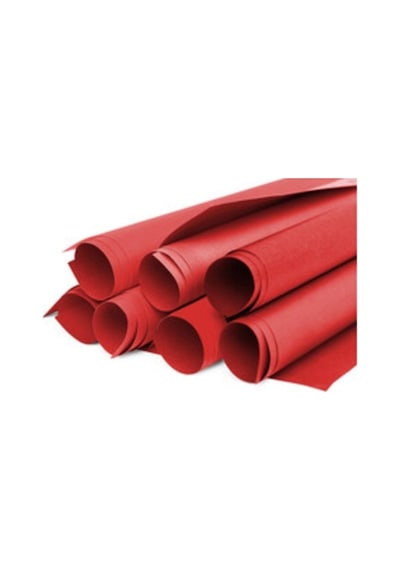 Kırmızı Fon Kartonu 10 Adet 50x70 - 120 Gram