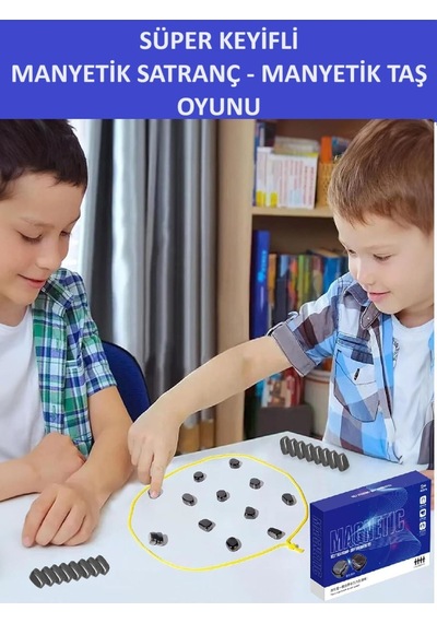 Süper Keyifli Manyetik Oyuncaklar Satranç - Manyetik Oyuncaklar Taş Oyunu - Harika Vakit Geçirmek İçin