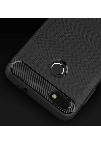 Huawei P9 Lite Mini Kılıf Zore Room Silikon Kapak Siyah