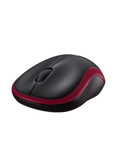 Logitech M185 Kablosuz Optik 1000DPI Kırmızı Siyah Mouse