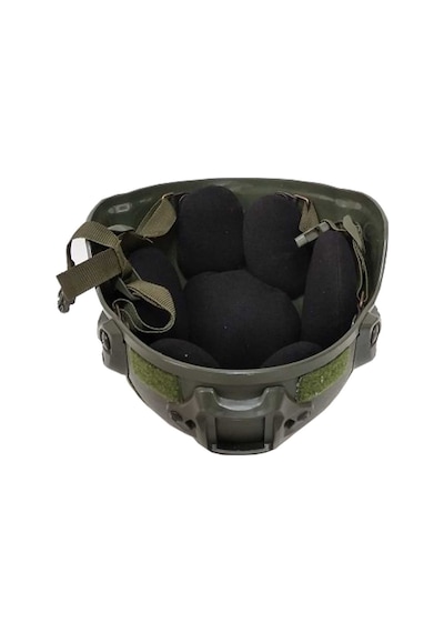 Tactical Airsoft Kask Kompozit Başlık Koruyucu Miğfer Haki-3822 Haki