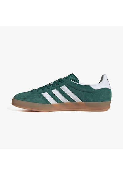 adidas Gazelle Indoor Erkek Yeşil Spor Ayakkabı Düz Jı2062 Yeşil