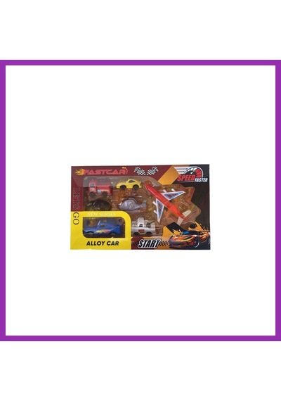 Kembay Kmb-2051 Kutulu Fast Car Aravalar 1 Adet Bty Standart