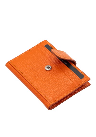 Pierre Cardin Orange Unisex Deri Kartlık 0107o5h Orange-floater