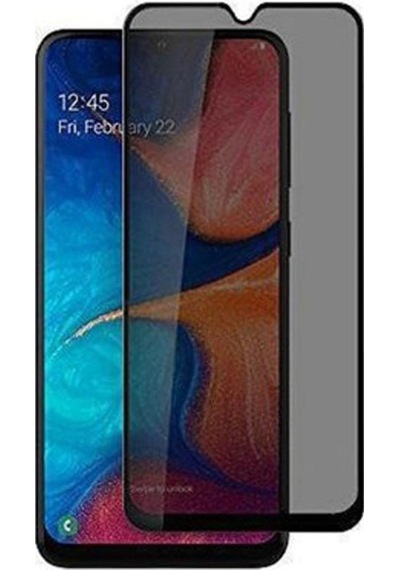 Samsung Uyumlu Galaxy A20 Hayalet Ekran Koruyucu Tam Kaplayan Gizli